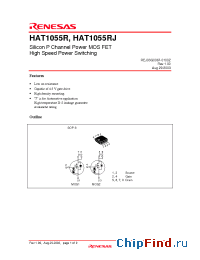 Datasheet HAT1055R manufacturer Renesas
