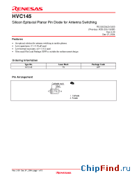 Datasheet HVC145 manufacturer Renesas
