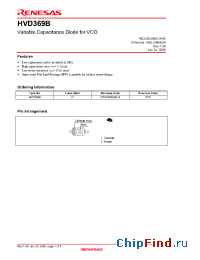 Datasheet HVD369B manufacturer Renesas