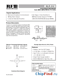 Datasheet NLB-310-E manufacturer RFMD