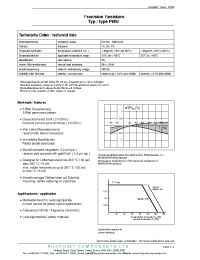 Datasheet PMU-A-R010-1.0 manufacturer Rhopoint