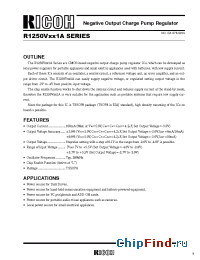 Datasheet R1250V271A-E2 manufacturer RICOH