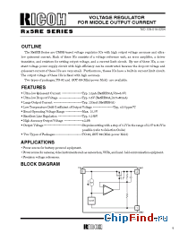 Datasheet RH5RE21A manufacturer RICOH