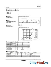 Datasheet 1SS133 manufacturer Rohm