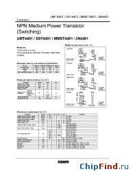 Datasheet 2N4401 manufacturer Rohm