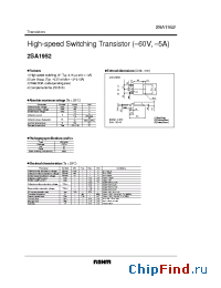 Datasheet 2SA1906 manufacturer Rohm