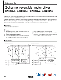 Datasheet BA6238 manufacturer Rohm