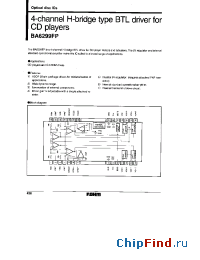 Datasheet BA6299 manufacturer Rohm