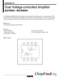Datasheet BA7655AF manufacturer Rohm