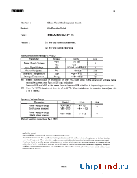 Datasheet BD3843FS manufacturer Rohm
