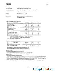 Datasheet BD6989FVM manufacturer Rohm