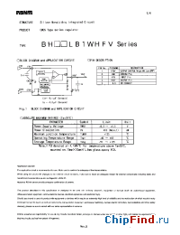 Datasheet BH18LB1WHFV manufacturer Rohm