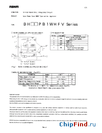 Datasheet BH18PB1WHFV manufacturer Rohm
