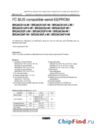Datasheet BR24C01AFJ-W manufacturer Rohm