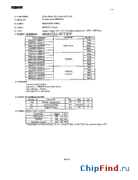 Datasheet BR24C01-RMN6TP manufacturer Rohm