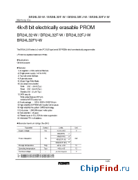 Datasheet BR24L32FJ-W manufacturer Rohm