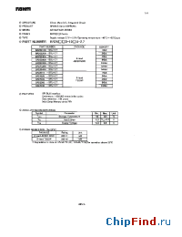Datasheet BR25010-10TU-2.7 manufacturer Rohm