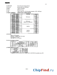 Datasheet BR93C46-TWMN6TP manufacturer Rohm