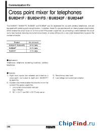 Datasheet BU8241F manufacturer Rohm