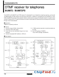 Datasheet BU8872FS manufacturer Rohm