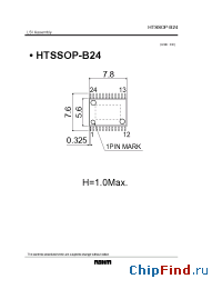 Datasheet HTSSOP-B24 manufacturer Rohm