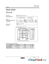 Datasheet MTZJ22B manufacturer Rohm