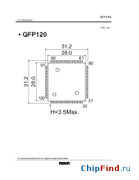 Datasheet QFP120 manufacturer Rohm