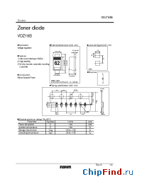 Datasheet VDZ22B manufacturer Rohm