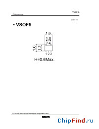 Datasheet VSOF5 manufacturer Rohm