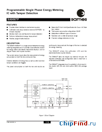 Datasheet SA9607P manufacturer SAMES