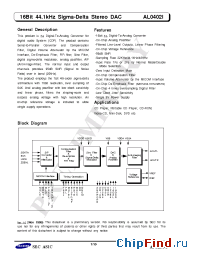 Datasheet al0402i manufacturer Samsung