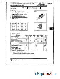 Datasheet IRFP350 manufacturer Samsung