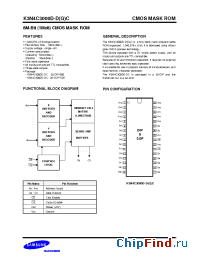 Datasheet K3N4C3000D manufacturer Samsung