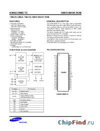 Datasheet K3N5C1000E-TC manufacturer Samsung