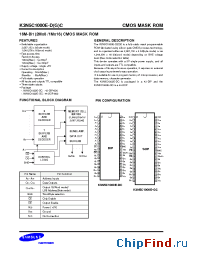 Datasheet K3N5U1000F manufacturer Samsung