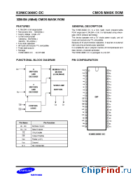 Datasheet K3N6C3000C-DC12 manufacturer Samsung