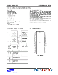 Datasheet K3N7C1000C manufacturer Samsung