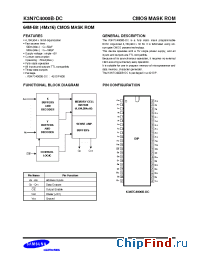 Datasheet K3N7C4000B manufacturer Samsung