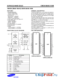 Datasheet K3P5U1000D manufacturer Samsung