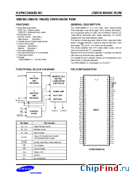 Datasheet K3P6C2000B-SC10 manufacturer Samsung