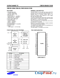 Datasheet K3P6V1000B-TCE manufacturer Samsung