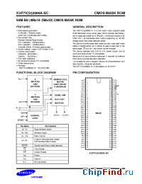 Datasheet K3P7V2000A manufacturer Samsung