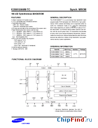Datasheet K3S6V2000M-TC manufacturer Samsung