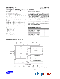 Datasheet K3S7V2000M-TC manufacturer Samsung