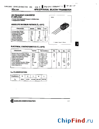 Datasheet KSC184 manufacturer Samsung