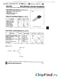 Datasheet KSR1209 manufacturer Samsung