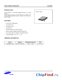 Datasheet S1A0293A01 manufacturer Samsung