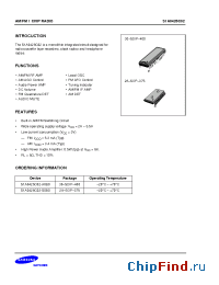Datasheet S1A0426C02-A0B0 manufacturer Samsung