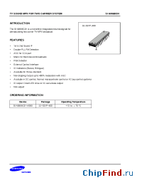 Datasheet S1A0688C01 manufacturer Samsung