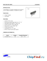 Datasheet S1A2245X01-I0U0 manufacturer Samsung